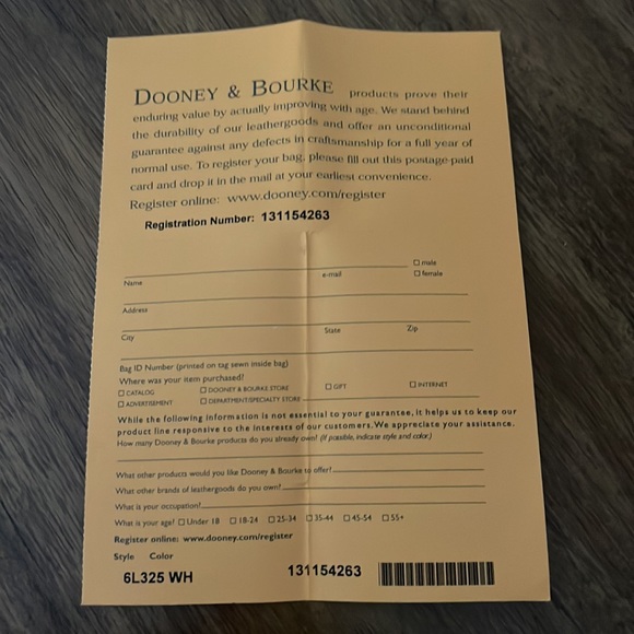 Dooney and bourke leather handbag - Picture 10 of 10